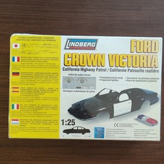 Lindberg Ford Crown Victoria CHP 1:25 Model Kit Prepainted Body Decals 72777