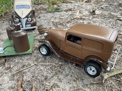 AMT 1932 FORD Kentuky Barrel Automobile Car Transportation Hot Rod Drag Racing