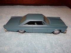 1965 Ford Galaxie 500XL Hardtop Original Dealer Promo Model Car
