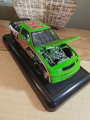 VTG Dale Jarrett #18 1:24 Interstate Batteries Chevrolet Lumina NASCAR W/Stand