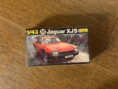 Sealed Heller Red Jaguar XJS Sports Car 1/43 – 1977 Model Kit. Great Looking.