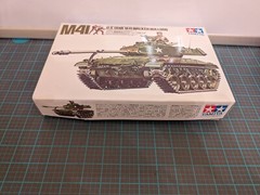 Tamiya US Tank M41 Walker Bulldog And Armored Car 35055 1/35 FS Open Model Kit
