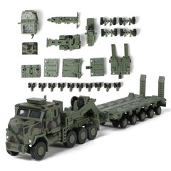 M1070 Military Truck 1/72 Scale Quick Build Model Kit Army Green Vehicle Gift