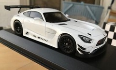 1/43 MINICHAMPS Mercedes AMG GT3, met.white , 1/402 PCs ,2017 mint+++!