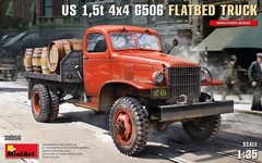 MiniArt 1/35 38056 US 1.5t 4×4 G506 Flatbed Truck
