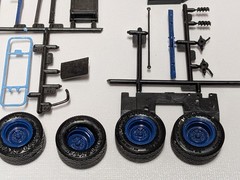 MPC Nascar Series Petty Plymouth Road Runner Model Kit Parts 1/25 Scale