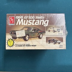 Vintage: 1968 GT-500 Shelby Mustang, Build 1of3 Ways! 1:25 Model Kit,