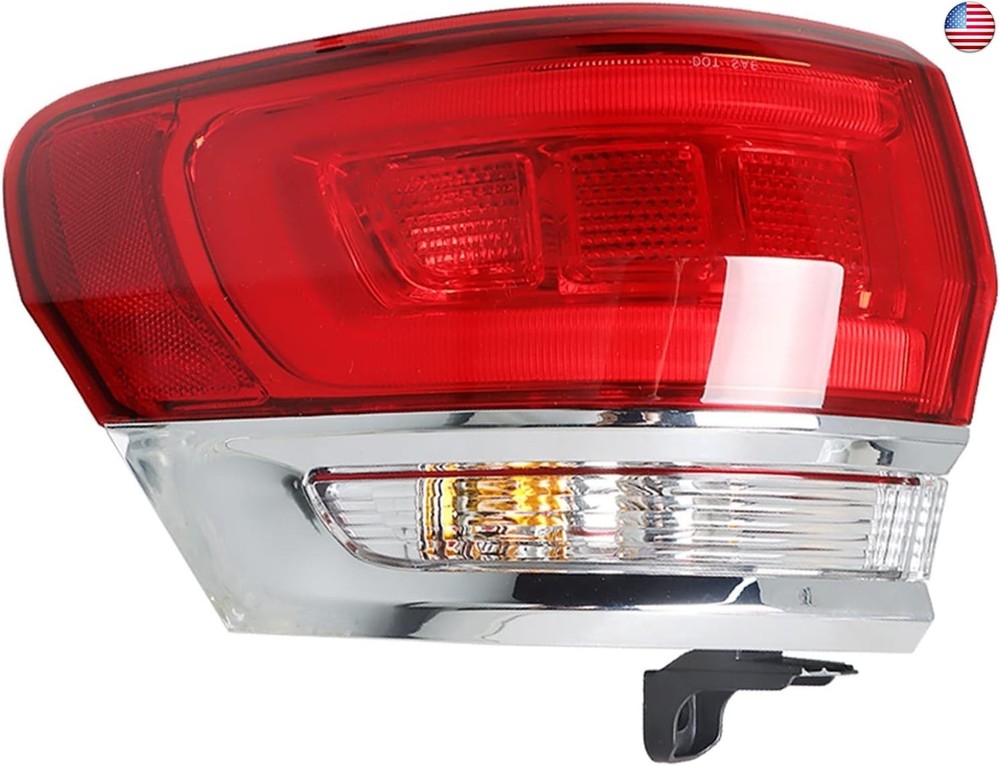 WFLNHB Left Side Tail Light Assembly Replacement for Cherokee 2014-2019 Outer