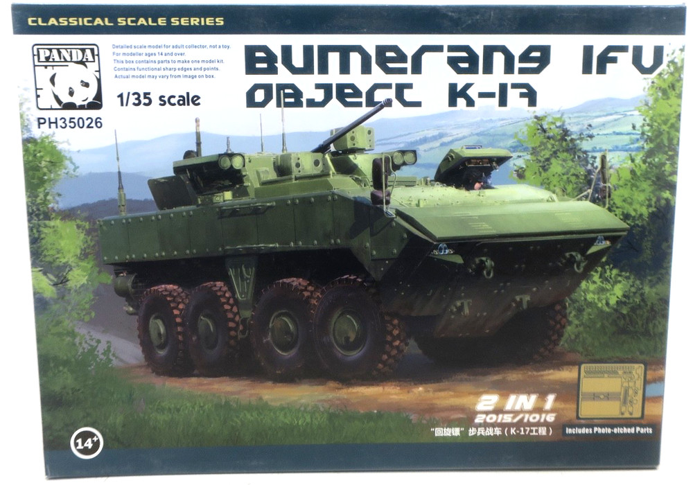 Panda 1/35 Bumerang IFV Object K-17 Model Kit 35026