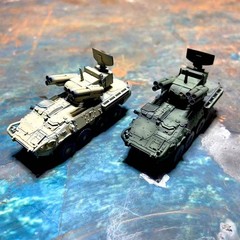 Tank World Mobile War 1/144 Stryker Wheeled Armored Vehicle Finished Model