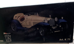 Pocher Alfa Romeo Spider Touring Gran Sport 1932 1:8 Scale Model Kit Incomplete