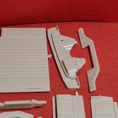 Body Shell & Frame 1968 Mercury Pickup 1:25 Scale Model Car Part Moebius