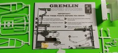 Gremlin Modified Stocker 1/25 AMT Frame Chassis Roll Cage Quick Change Rear End