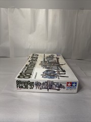 Tamiya 1/35 German 88mm GunFlak 36/37 Super Model Kit Military Miniatures NEW