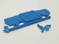 1970 Plymouth Superbird RADIATOR & HOSE from Monogram 1:24 Model Kit 70