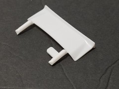 67 Shelby GT350 TRUNK LID from AMT 1:25 Model Kit 1967 Ford Mustang