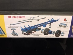 AMT 1239/06 SUNOCO FRUEHAUF PLATED TANKER SEMI-TRAILER MODEL KIT-NIB-1/25 SCALE