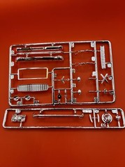 1955 Bel Air Chevy AMT Chrome Bumpers Grill Fan Hood Orn Model Parts 1:25 New L8