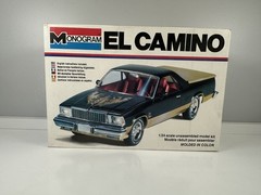 Monogram 1978 EL Camino 1:24 and Lindberg 1966 Chevelle SS 1:25 BUNDLE