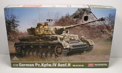 1/72 Scale German WWII Panzer IV, Ausf. H, Academy