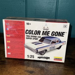 Lindberg Color Me Gone 1964 Dodge 330 Super Sport Kit # 72156 Factory Sealed