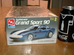 GULDSTRAND GRAND SPORT 90 – SPORT CAR, Plastic Model Car Kit, Scale 1/25,VINTAGE