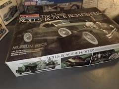 Set of 4 Model Cars – some are partially assembled