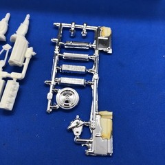 Ford Falcon Chevy 396 427 454 ENGINE W Custom Valve Covers 1:25 LBR Model Parts