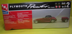 AMT Plymouth Prowler With trailer Kit # 8588 Factory Sealed Dented Box 1:25