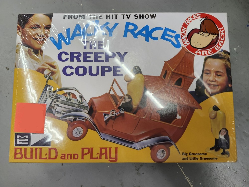 MPC WACKY RACES – CREEPY COUPE (SNAP) 1/32 Model FREE S&H***BRAND NEW SEALED