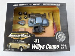 Ertl American Muscle ’41 Willys Coupe 1:64 Die Cast Model Kit 2000 In Package