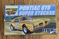 MPC 1/25 1970 Pontiac GTO Super Stocker Model Kit