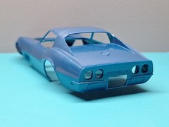 Revell AMT Ertl Monogram MPC 1/25 Model Part 1969 Corvette Body Kit Motion