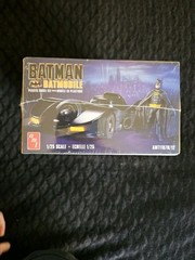 2018 AMT Batman Batmobile Plastic Model Kit w/ Resin Batman Figure 1:25 New