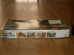 WW#2, GERMAN Sd. Kfz.7/1, 8 TON HALF TRACK QUAD 20mm AA. Plastic Model Kit, 1/72