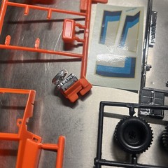 Ertl MPC Chromies Snap Together Dune Buggy #6447 Partially Assembled