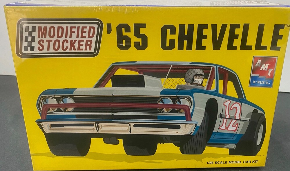 AMT 1965 Chevelle Modified Stocker Race Car kit 1/25 McM FS