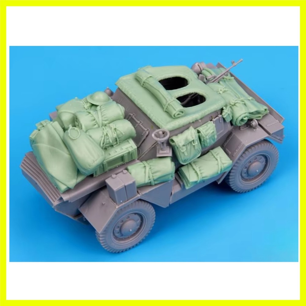 1/35 Scale Die-Cast Resin Model Assembled Kit Mk III Scot Car Accessories Set…