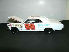 #88 Buddy Baker City Chevrolet, Charlotte 66 Chevelle 1/24th-1/25th Scale Decals