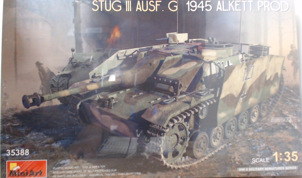 MiniArt 1/35 35388 WWII German StuG III Ausf.G 1945 (Alkett Production)