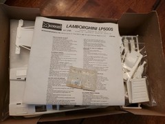 MONOGRAM Exotic Car Series LAMBORGHINI LP500S 1:24 Scale Model Kit New Open Box