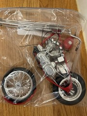 Vintage Model Motorcycle Parts Lot Misc