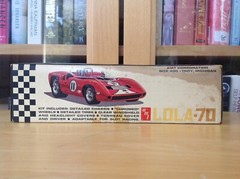 AMT 1:24 Lola-70 Vintage Model Car Kit No. 4021-150, Complete