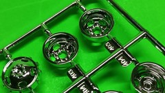 1972 Ford F-350 4×4 Tow Truck Wrecker Moebius 1/25 Chrome Dually Rim Wheel Tire