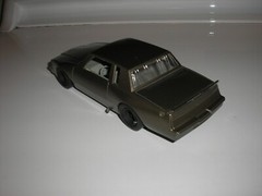 Vintage 1/25 ADULT BUILT AMT Buick Regal Grand National Dirt Stock Car Gray