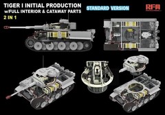 RFM 1/35 RM 5130 Tiger I Initial Standard Edition w/Full Interior & Cutaway New