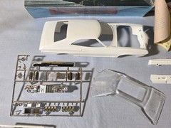 RARE Vintage 1/25 AMT TORINO NATIONAL STOCK RACER T391 NOS COMPLETE 1970s NICE!