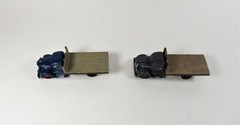 New! SMC-GG-1161 1948 Diamond T w/Resin 14′ Flat Bed 1/87 Scale White Resin Kit