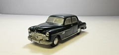 1950 Banthrico Dodge “Coronet” SUPER RARE ALMOST-MINT TRUE Promo car BANK + KEY!