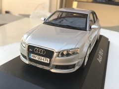 1/43 MINICHAMPS AUDI RS6 rare, Saloon, 1997, silver,mint+++ !